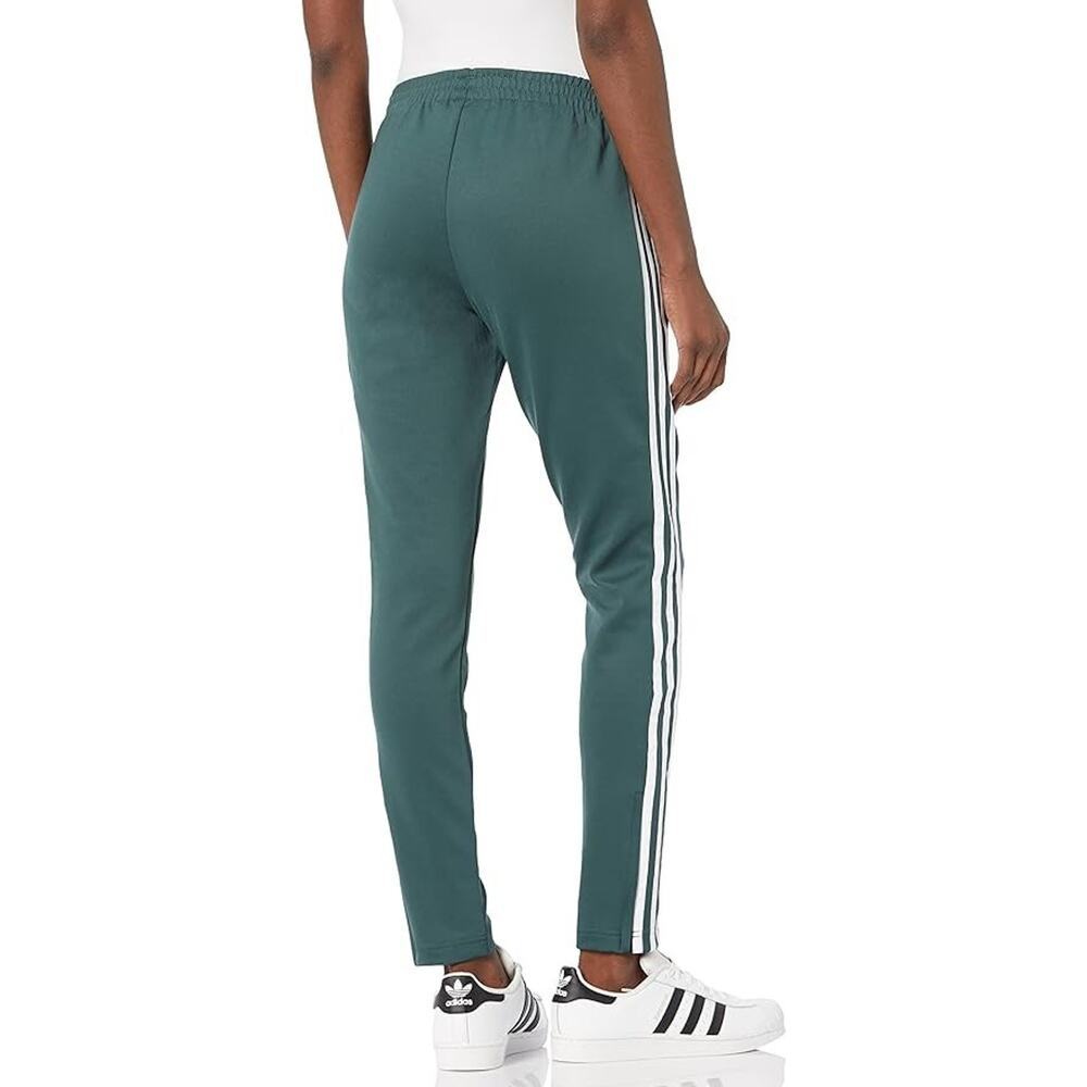Adidas Women's Small Superstar Track Pants SST Classics - Mineral Green - Small - Picture 7 of 8